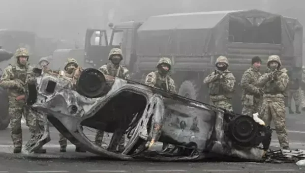 In Kazakhstan, dozens of protesters were killed, along with 12 police officers