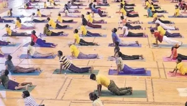 More than one crore people participated in Global Surya Namaskar programme