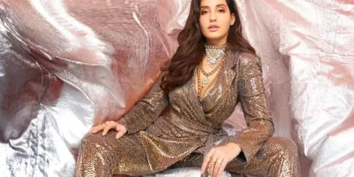 Actress Nora Fatehi’s latest outfit is yet another example of her love for bling