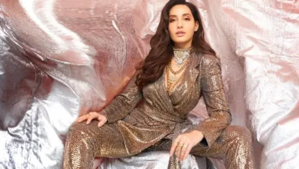 Actress Nora Fatehi’s latest outfit is yet another example of her love for bling