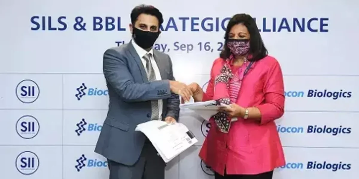 Biocon Biologics announced its merger with Serum Institute of India
