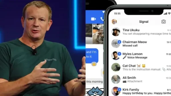 Moxie, the CEO of Signal, resigns, and Acton, the co-founder of WhatsApp, takes over meanwhile