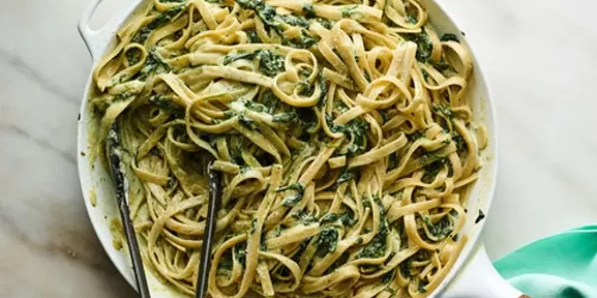 A versatile Spinach Pasta for all occasions