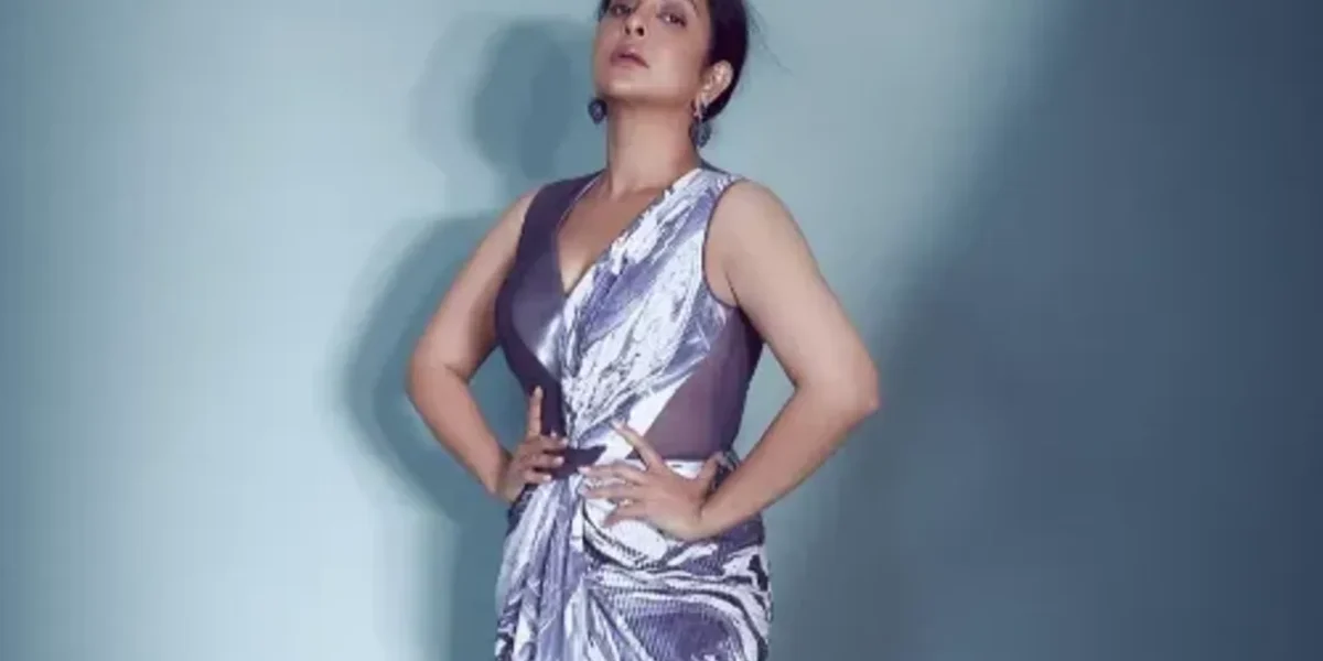 Shefali Shah in a bold strappy peplum draped gown, sets the Internet on fire