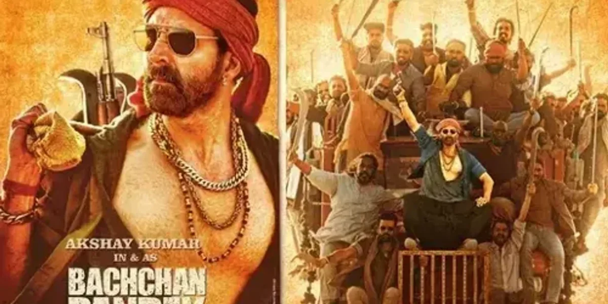 New Bachchan Pandey posters shared by Akshay Kumar, and the film will be released on Holi