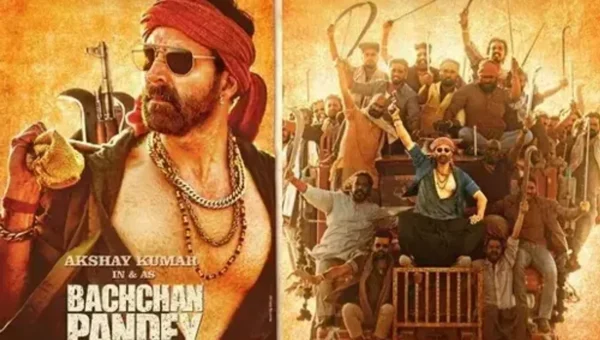 New Bachchan Pandey posters shared by Akshay Kumar, and the film will be released on Holi