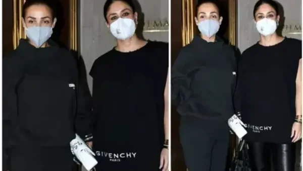 Malaika Arora and Kareena Kapoor Khan’s monochrome twinning looks have the temps soaring