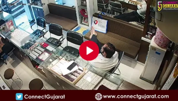 Bharuch: Attempted robbery at jewelry shop, all three robbers caught