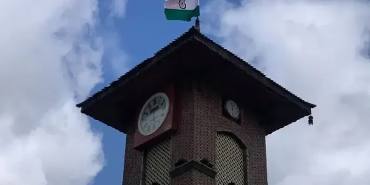 For the first time, tricolour was hoisted on top of clock tower in Srinagar’s ancient Lal Chowk