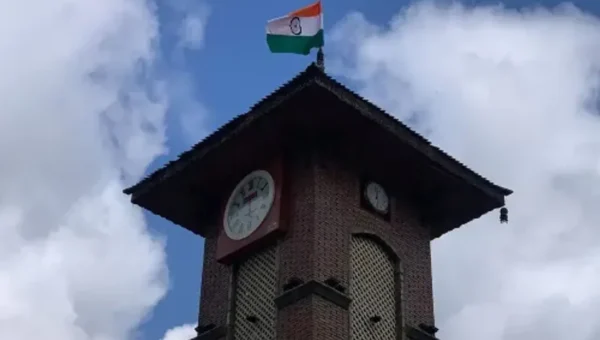 For the first time, tricolour was hoisted on top of clock tower in Srinagar’s ancient Lal Chowk