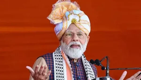 PM Modi urged BJP members to assist increase voter turnout to 75%