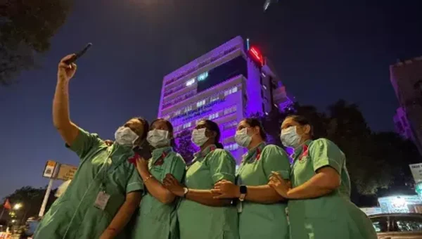 Zynova Shalby Hospital turns PURPLE to create cancer awareness on the occasion of World Cancer Day