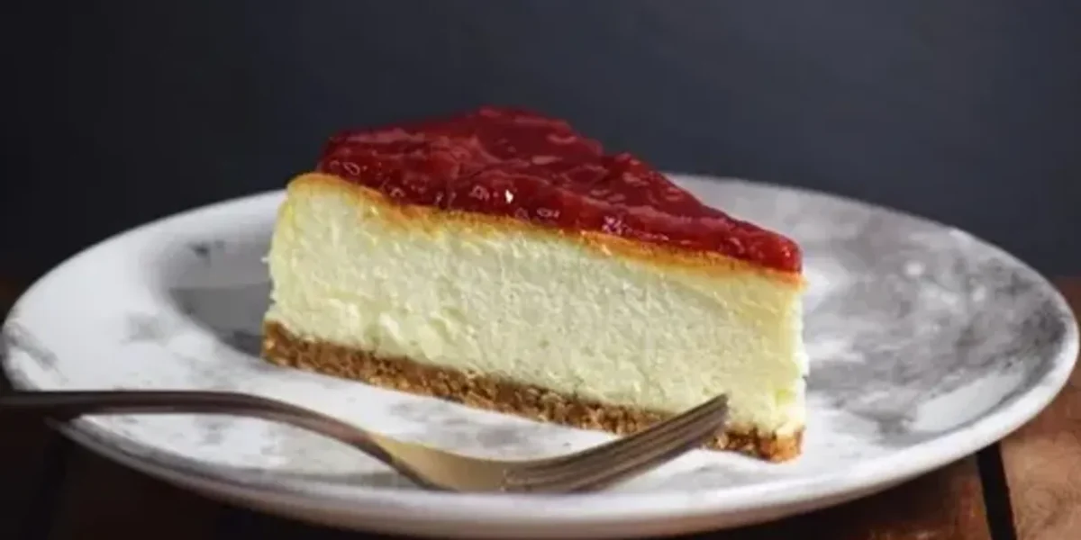 This strawberry and basil cheesecake will help you forget about your Tuesday blues