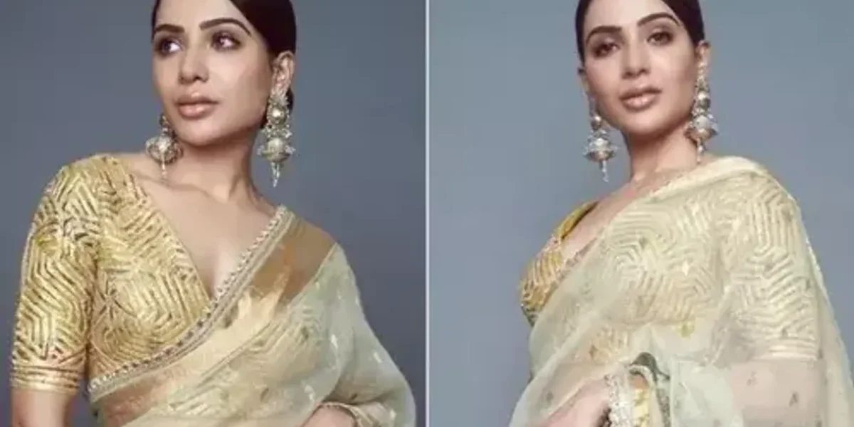 Samantha Ruth Prabhu in Rs1 lakh hand-painted saree lays wedding fashion cues