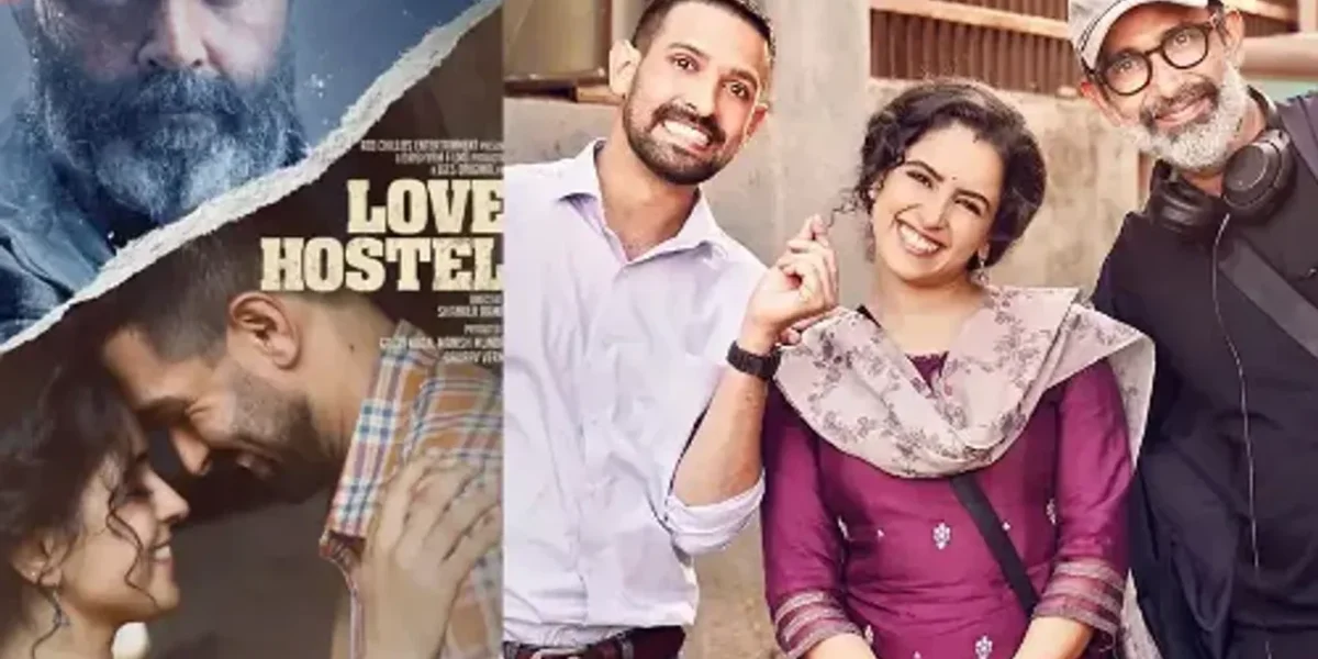 First poster for Sanya Malhotra, Vikrant Massey, and Bobby Deol’s ‘Love Hostel’ released!