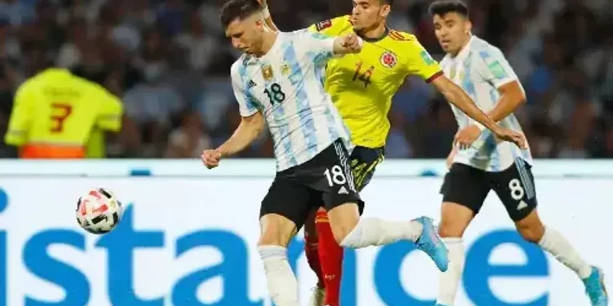 Argentina defeats Colombia in a 2022 FIFA World Cup qualifier