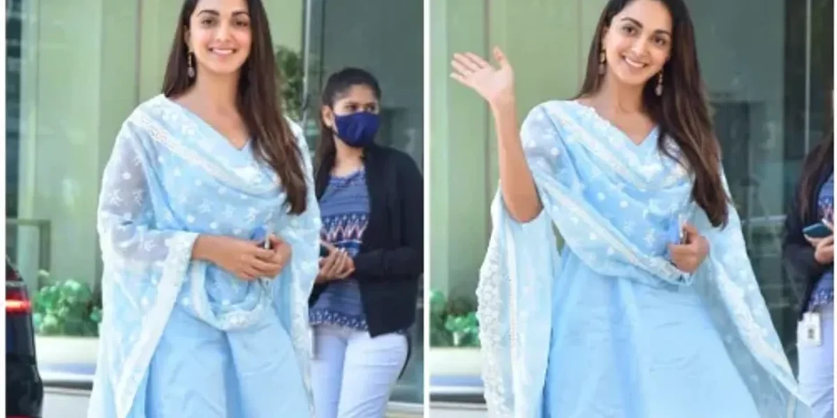 Kiara Advani’s breezy blue kurta set is a perfect pick for a casual day out