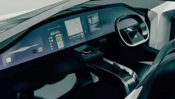 The forthcoming Apple electric car to feature a distinctive and futuristic sunroof