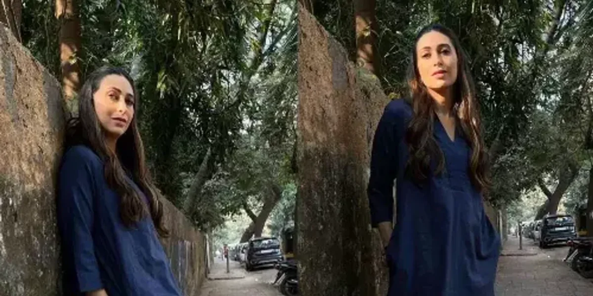 Karisma Kapoor is epitome of winter Trends in khadi kurta, plaid pants