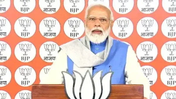Today, Prime Minister Modi will attend a digital rally in Uttar Pradesh