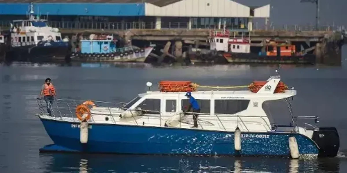 India’s first water taxi service launched in Mumbai