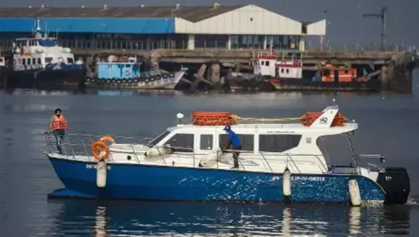 India’s first water taxi service launched in Mumbai