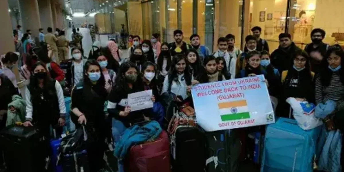 Many Gujarat students stranded in Ukraine, some head home