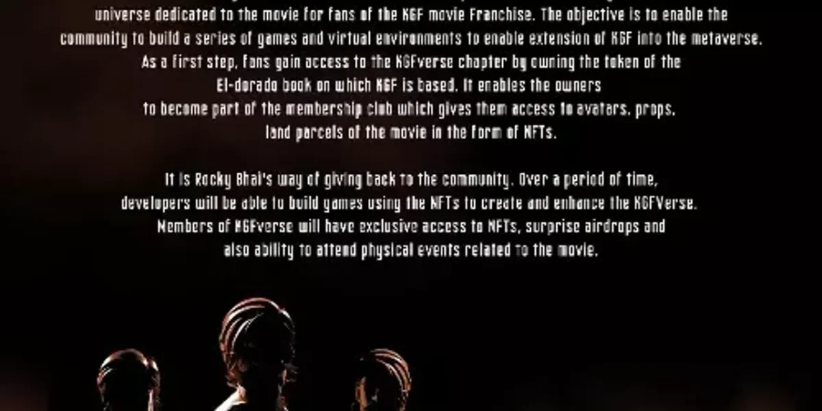 KGF: Chapter 2′ metaverse to be launched soon as ‘KGFVerse’
