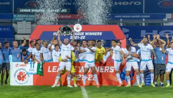 Jamshedpur FC wins first ISL Winner’s Shield after beating ATK Mohun Bagan by 1-0