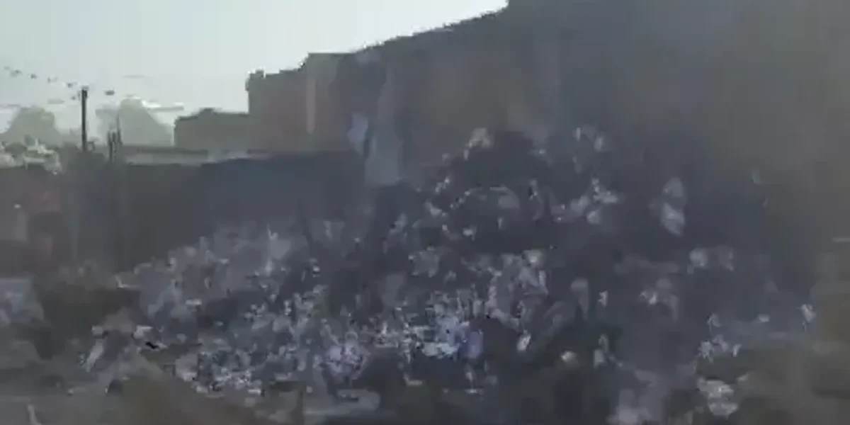 7 Dead after major fire breaks out in Shanties of Delhi’s Gokulpuri