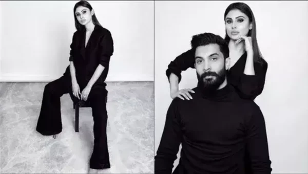 Mouni Roy’s black pantsuit style with ‘co-conspirator’ Suraj Nambiar stuns fans