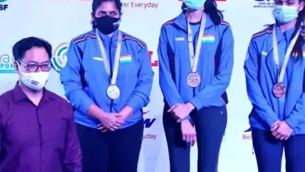 ISSF World Cup: Indian women’s 25m pistol team bags Gold medal in Egypt