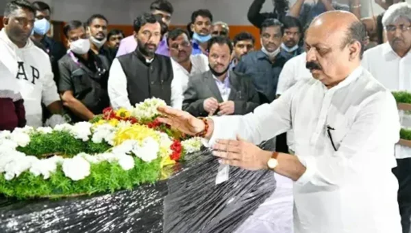 Mortal remains of Indian student killed in Ukraine on March 1 arrives in Bengaluru