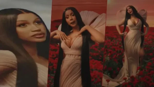Cardi B wows in a sculpted Gaurav Gupta couture dress in her latest music video