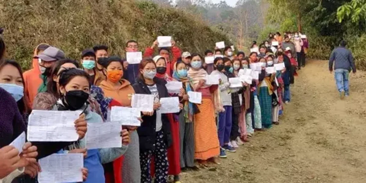 Peaceful polling underway for second and final phase of Assembly Elections in Manipur