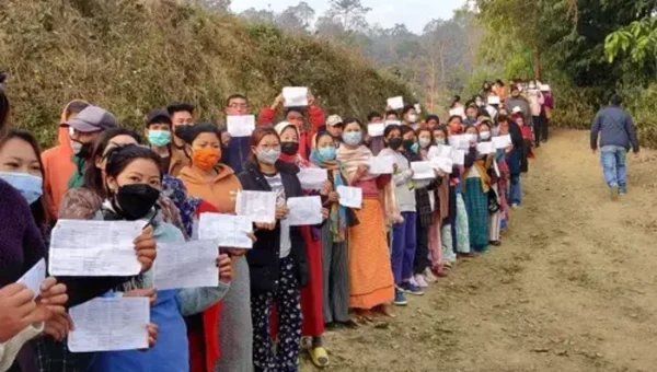 Peaceful polling underway for second and final phase of Assembly Elections in Manipur