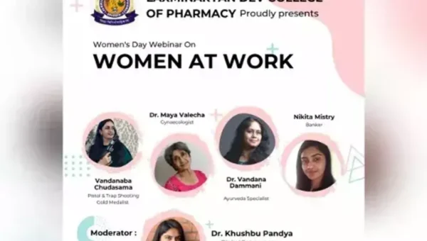 Bharuch: Women’s Day Celebration at Laxminarayan Dev College of Pharmacy