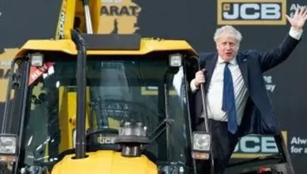 In UK Parliament, opposition criticises PM Boris Johnson’s visit to Gujarat JCB factory