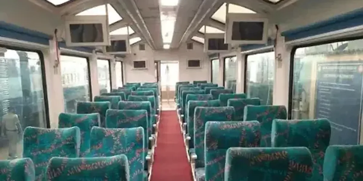 Western Railway to attach Vista Dome coach in Mumbai Central – Gandhinagar Shtabdi express