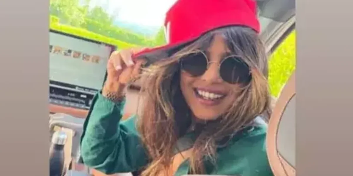 Priyanka Chopra tries to revive ‘side cap’ fashion trend