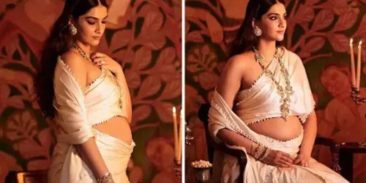 Mom-to-be Sonam Kapoor flaunts baby bump in new pics