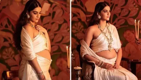 Mom-to-be Sonam Kapoor flaunts baby bump in new pics