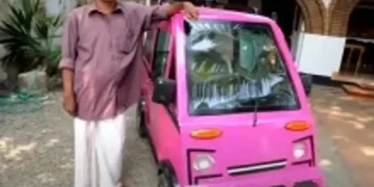 Kerala man makes electric vehicle that can run 60 km in just Rs 5 to counter rising fuel prices