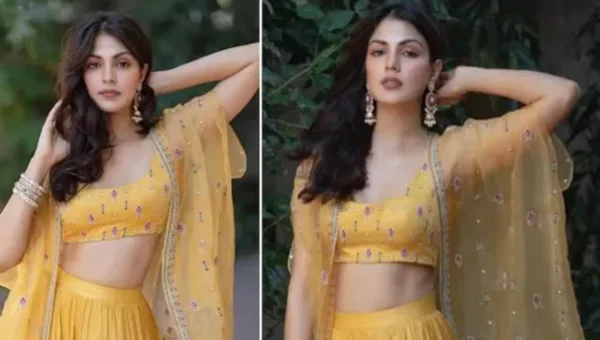 Rhea Chakraborty looks lovely in this summer-perfect wedding ensemble