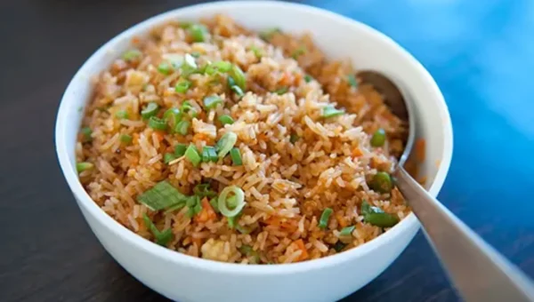 Veg Fried Rice recipe: If you have some leftover rice from lunch and don’t know how to use them up