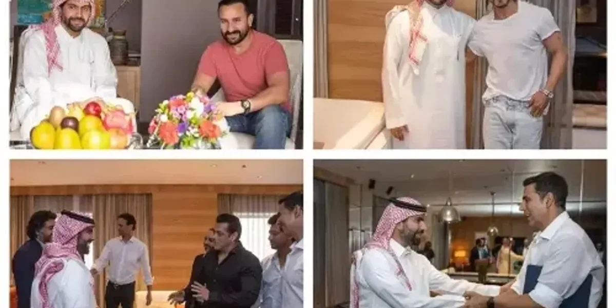 Saudi Arabia culture minister meets Shah Rukh, Salman, Akshay Kumar
