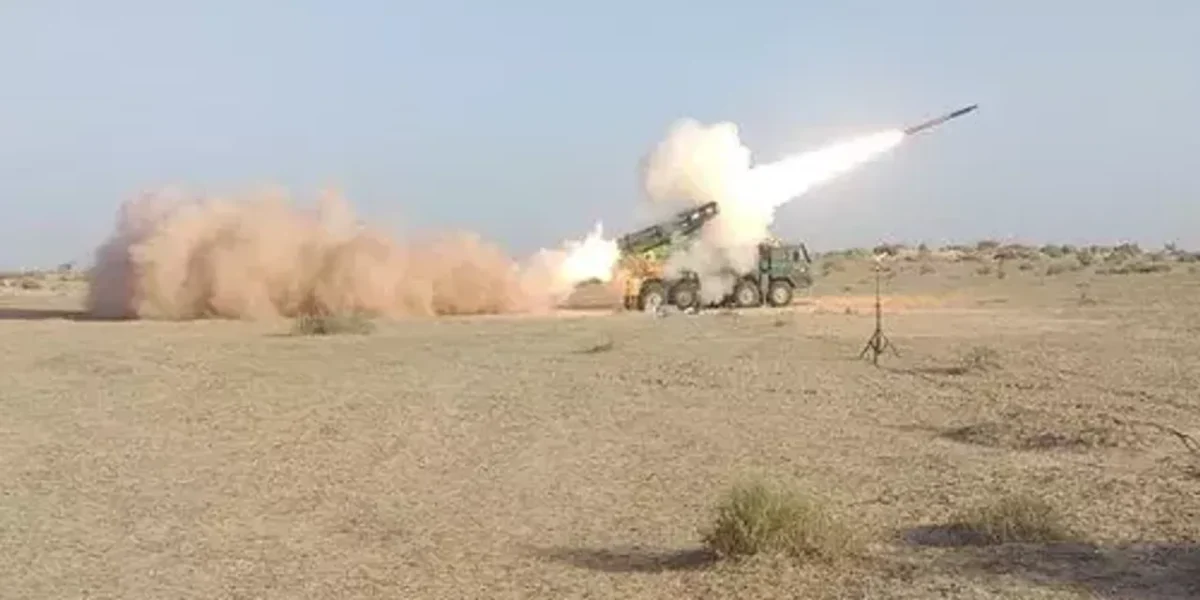 India successfully test-fires Pinaka missile systems