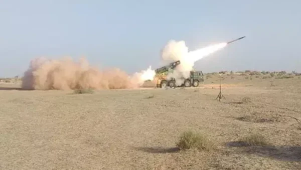 India successfully test-fires Pinaka missile systems