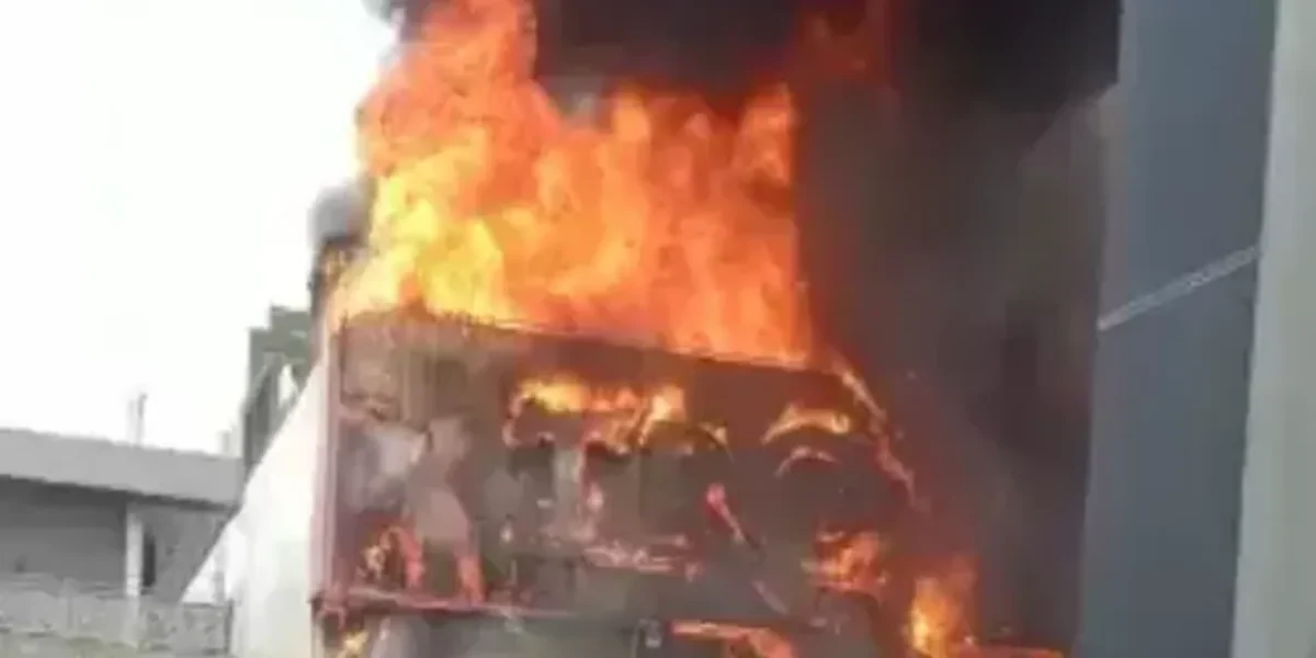 Massive fire breaks out at troy lounge and bar in Delhi’s Punjabi Bagh