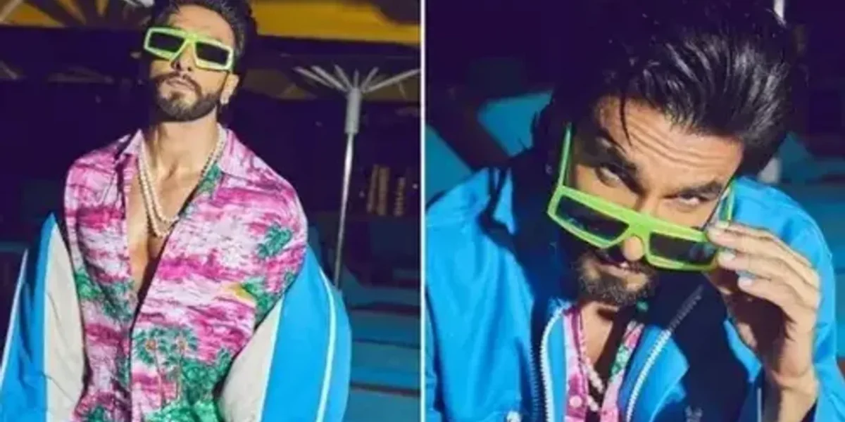 Ranveer Singh showcases ‘daddy energy’ in a multicoloured ensemble